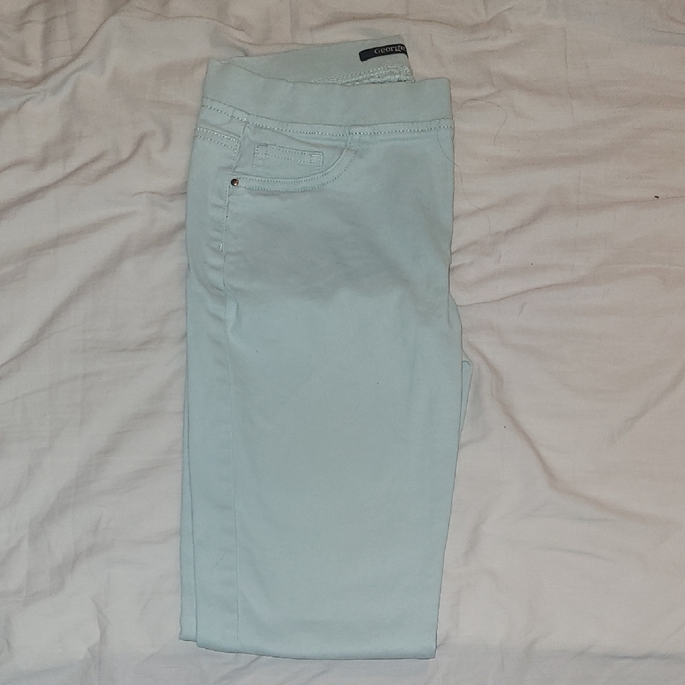 Gloria Vanderbilt Women's Soft Blue Skinny Jeans